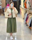 کت شیری سارافون سبز