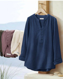 شومیز سرمه ای