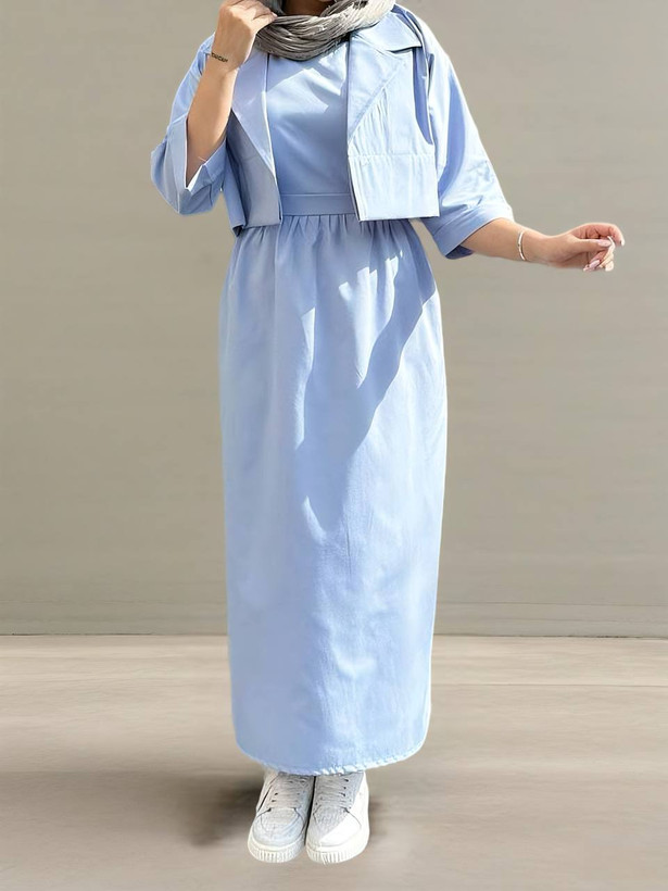 کت سارافون آبی