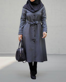 مانتو بلند نوک مدادی