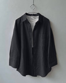 شومیز مانتویی مشکی