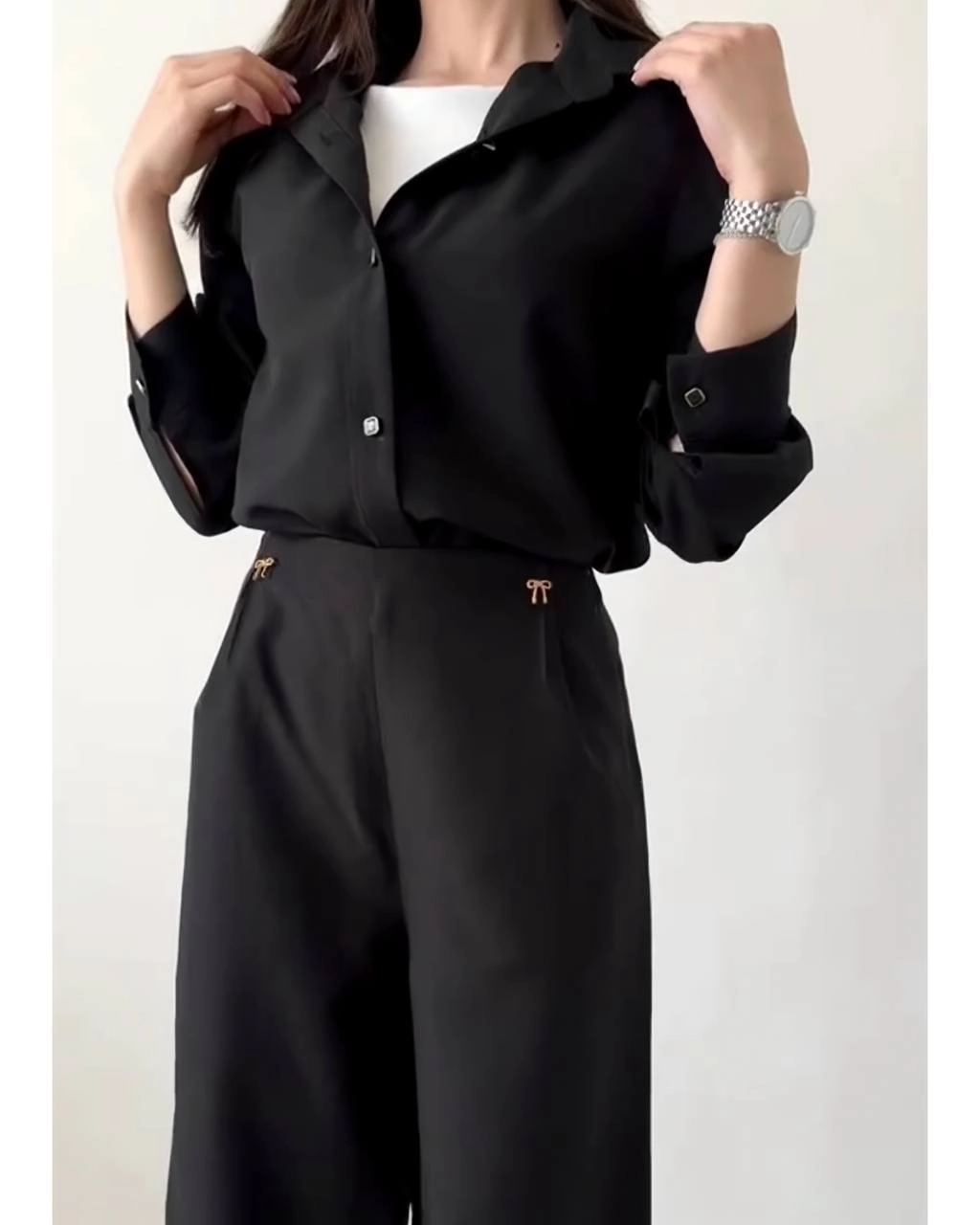 شومیز شلوار مشکی
