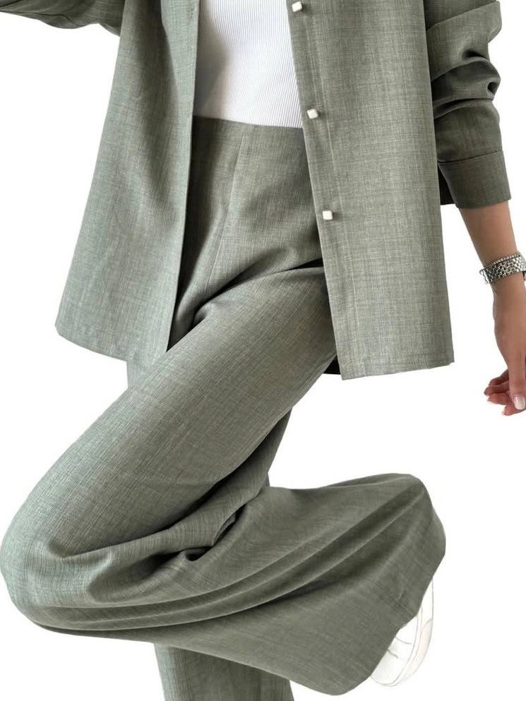 شومیز شلوار سبز
