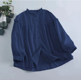 شومیز سرمه ای