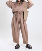 ست بلیز شلوار رنگ نسکافه ایی