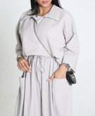 ست بلیز شلوار رنگ استخونی استخونی